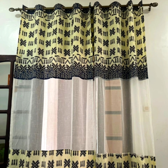African Print Ankara Curtains - Picture 1 of 3